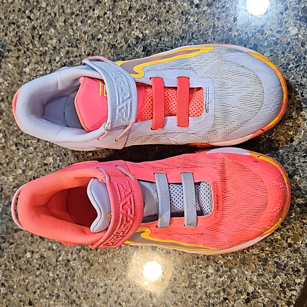 Nike Kids Sneakers Pink and Gray